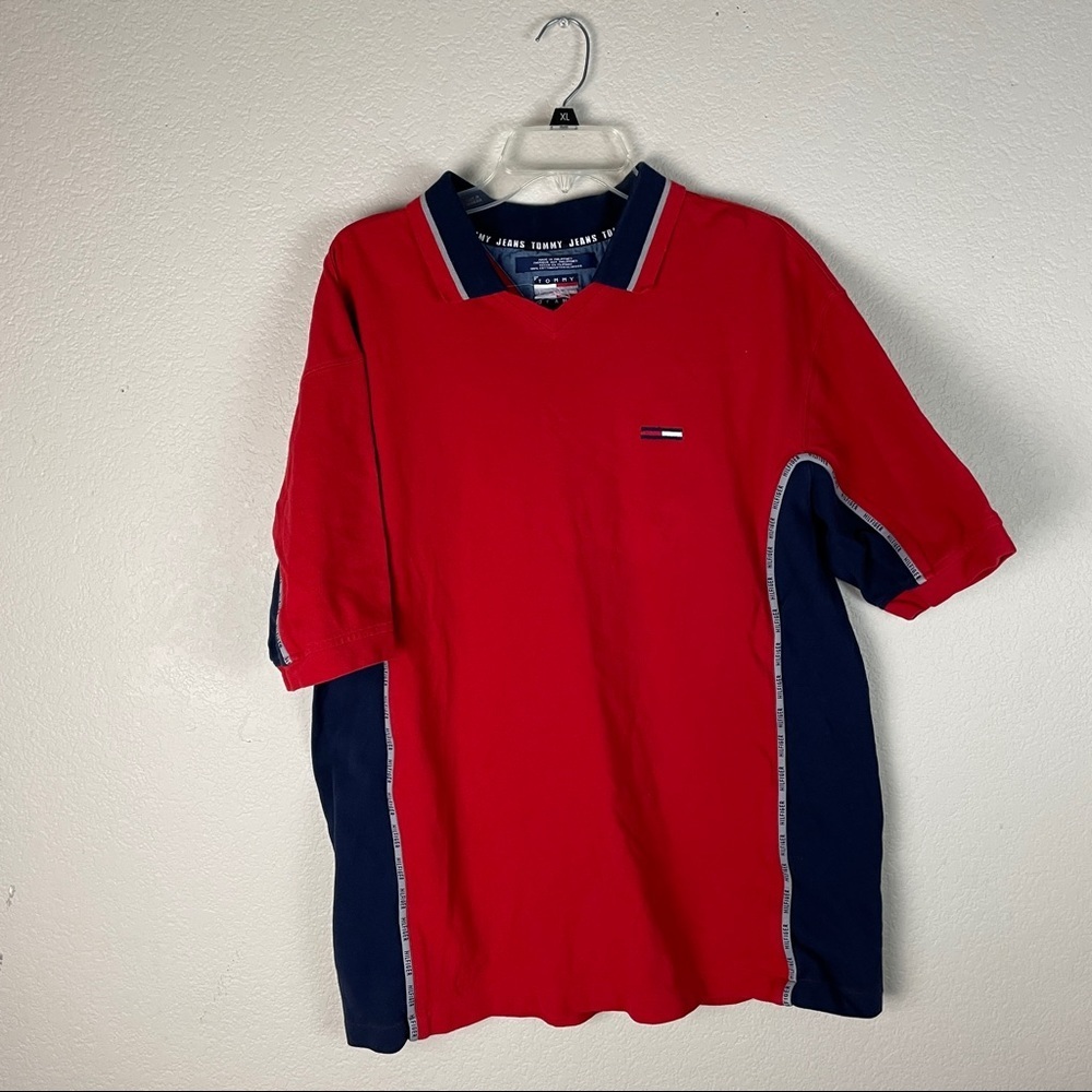 Vintage Tommy Hilfiger Polo Shirt Mens Size XXL